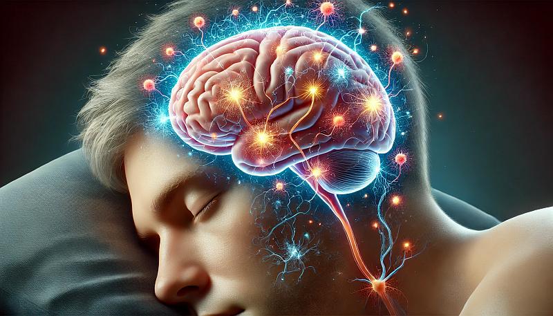 Mózg w różnych etapach snu NREM